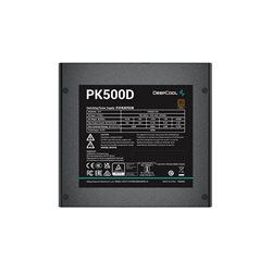 Power Unit DEEPCOOL PK500D 500W 80 PLUS® BRONZE 100-240V/ATX12V 2.3 Black flat Active PFC+DC to DC