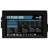Блок питания Aerocool VX PLUS 400, 400W, ATX, None-PFC, 20+4pin, 4+4pin, 2*Sata, 2*Molex, 1*FDD, 1*PCI-E 6pin, Вентилятор 12см, 