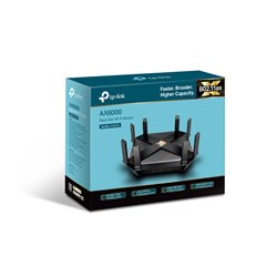 Роутер Wi-Fi TP-LINK Archer AX6000 Dual-Band Wi-Fi 6, 4804Mb/s 5GHz+1148Mb/s 2.4GHz, 8xLAN 1Gb/s, 8 антенн, USB 3.0/USB-A 3.0, I