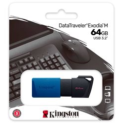 PEN DRIVE 64GB USB 3.1 KINGSTON DTXM