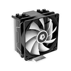 ID-Cooling SE-214-XT ARGB CPU cooler, Intel LGA 1700/1200/1151/1150, AMD AM4, 1500RPM, 120mm Fan, TDP 180W, 4 трубки, 124*72*150