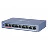 HUB Switch HIKVISION DS-3E0109P-E/M 8x10/100Mbps PoE,2x100Mbpc,PoE budget:58W Metal