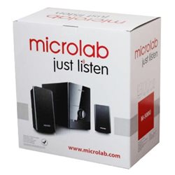 Microlab Subwoofer M-500U/ 2.1 40W(16+2*12) USB/SD CARD BLACK