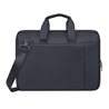 Bag for notebook RivaCase 8231 15.6" Стильная, черная сумка. Двойная молния. Два дополнительных внешних отделения. Ручки для тра