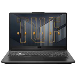 Laptop Asus TUF F17 Gaming (FX706HEB-TF17.I53050) 17.3" FHD (1920x1080) 144Hz IPS, Intel Core i5-11400H (2.7GHz-4.5GHz), 8GB DDR