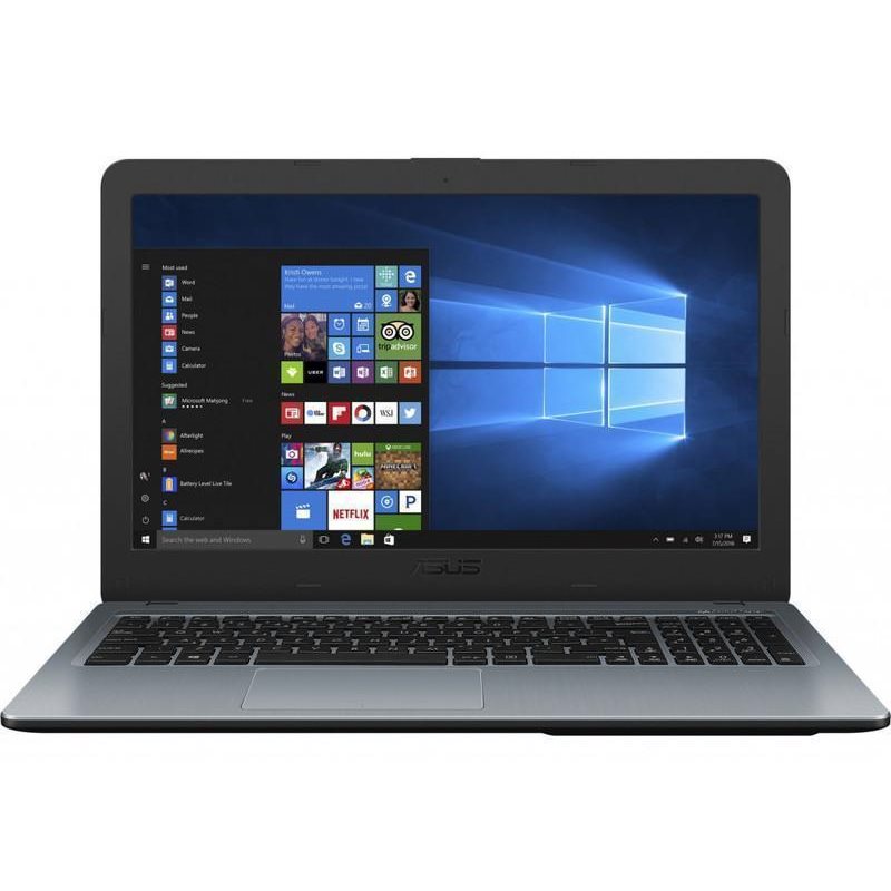 ASUS X540UB Silver Intel Core i3-7020U (up to 3.1Ghz), 4GB, 128GB SSD, Intel HD Graphics 620, 15.6" LED FULL HD (1920x1080), DVD
