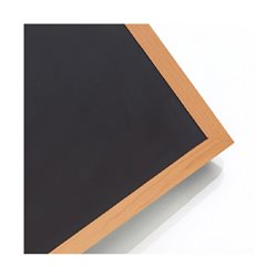 Доска меловая Comix BB4560, Настенная, 45*60 см, для письма, Чёрная в деревянной раме