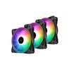Cooler for PSU/CASE DEEPCOOL CF120 PLUS(3IN1 SET) A-RGB LED 3x120x120x25mm Hydro Bearing 500-1800rpm