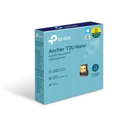 USB-адаптер TP-Link Archer T2U Nano, 2.4/5 ГГц, 633M, USB 2.0