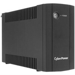 UPS CyberPowerUTC650EI, Мощность 650ВА/350Вт, UTC-серия, Линейно-интерактивный, Напольный, Диапазон работы AVR:165-290В, Бат.1 ш