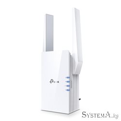 Усилитель Wi-Fi сигнала TP-LINK RE505X(EU) AX1500 Dual-Band Wi-Fi 6, 1201Mb/s 5GHz+300Mb/s 2.4GHz, 2 антенны,MU-MIMO, LED Contro