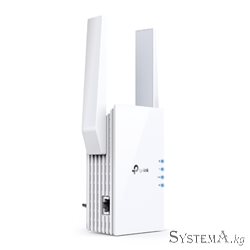 Усилитель Wi-Fi сигнала TP-LINK RE505X(EU) AX1500 Dual-Band Wi-Fi 6, 1201Mb/s 5GHz+300Mb/s 2.4GHz, 2 антенны,MU-MIMO, LED Contro