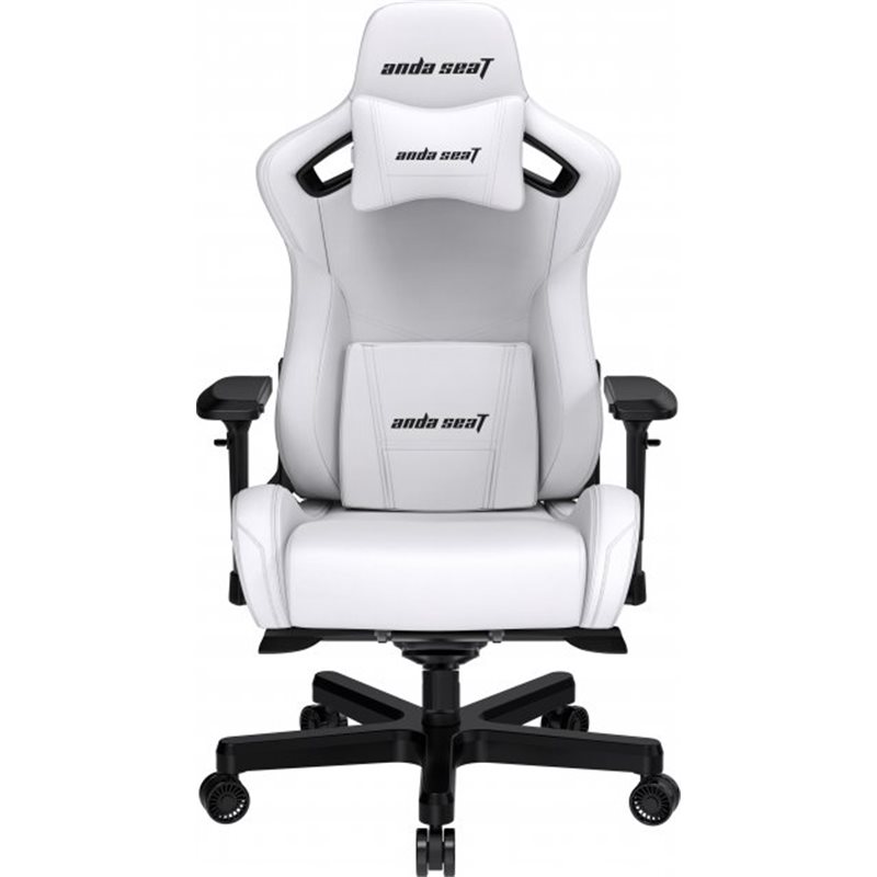Gaming Chair AD12XL-07-W-PV-W01 AndaSeat Kaiser 2 XL WHITE 4D Armrest 65mm wheels PVC Leather