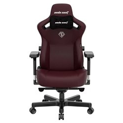 Gaming Chair AD12YDC-L-01-A-PV/C AndaSeat Kaiser 3 L MAROON 4D Armrest 65mm wheels PVC Leather