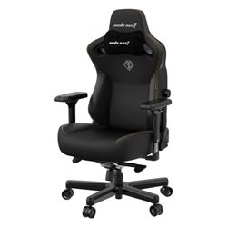 Gaming Chair AD12YDC-L-01-B-PV/C AndaSeat Kaiser 3 L BLACK 4D Armrest 65mm wheels PVC Leather