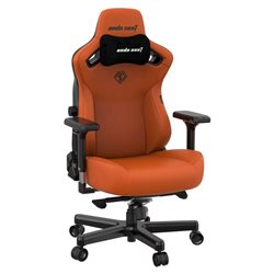 Gaming Chair AD12YDC-XL-01-O-PV/C AndaSeat Kaiser 3 XL ORANGE 4D Armrest 65mm wheels PVC Leather