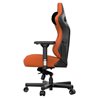 Gaming Chair AD12YDC-XL-01-O-PV/C AndaSeat Kaiser 3 XL ORANGE 4D Armrest 65mm wheels PVC Leather