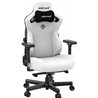 Gaming Chair AD12YDC-XL-01-W-PV/C AndaSeat Kaiser 3 XL WHITE 4D Armrest 65mm wheels PVC Leather