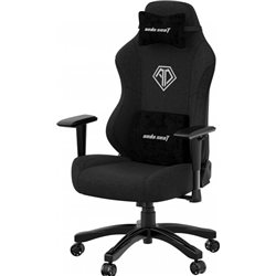 Gaming Chair AD18Y-06-B-F AndaSeat Phantom 3 BLACK 2D Armrest 60mm wheels Fabric