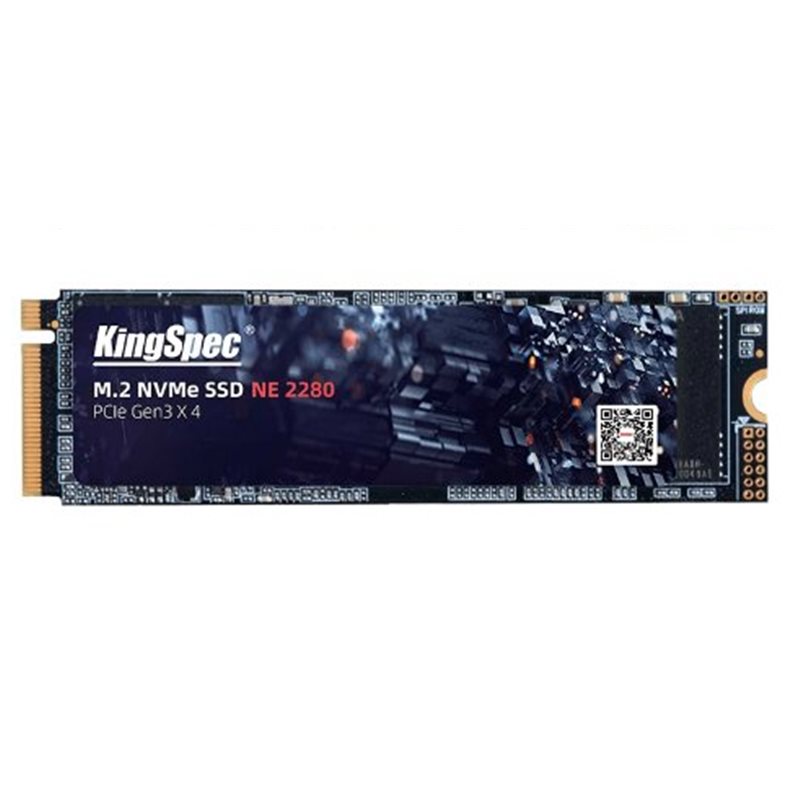SSD KingSpec 256GB M2 2280 NVMe PCIe Gen 3 X4 RW Speed up to 2800/2100 MB/s (NE-256)