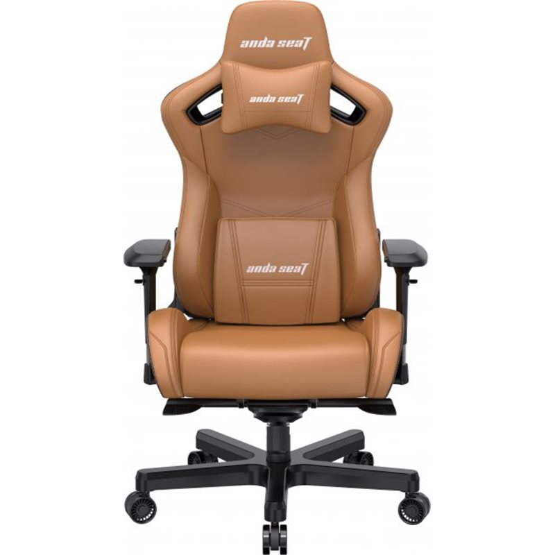 Gaming Chair AD12XL-07-K-PV-K01 AndaSeat Kaiser 2 XL BROWN 4D Armrest 65mm wheels PVC Leather