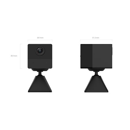 IP камера автономная на аккумуляторе EZVIZ CS-BC2 (2MP/4mm/1920×1080/H.265/Speaker/Mic/mSD/IR 5m/2000 mAh аккум батарея/магнит)