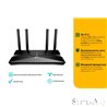 Роутер Wi-Fi TP-LINK Archer AX20 AX1800  Dual-Band Wi-Fi 6, 1201Mb/s 5GHz+574Mb/s 2.4GHz, 4xLAN 1Gb/s, 6 антенн, USB 2.0