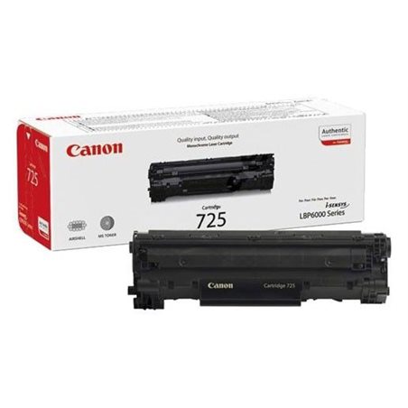 Картридж CANON 725 для Canon LBP6030,MF3010, ресурс 1600 стр, оригинал (3484B002)