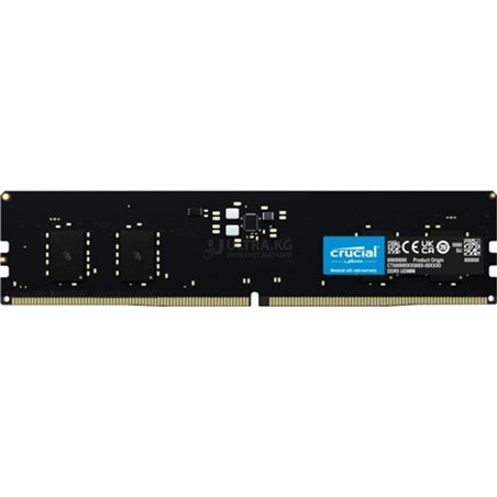 Оперативная память DDR5 16GB CRUCIAL PC-38400 (4800MHz) CL40 [CT16G48C40U5]