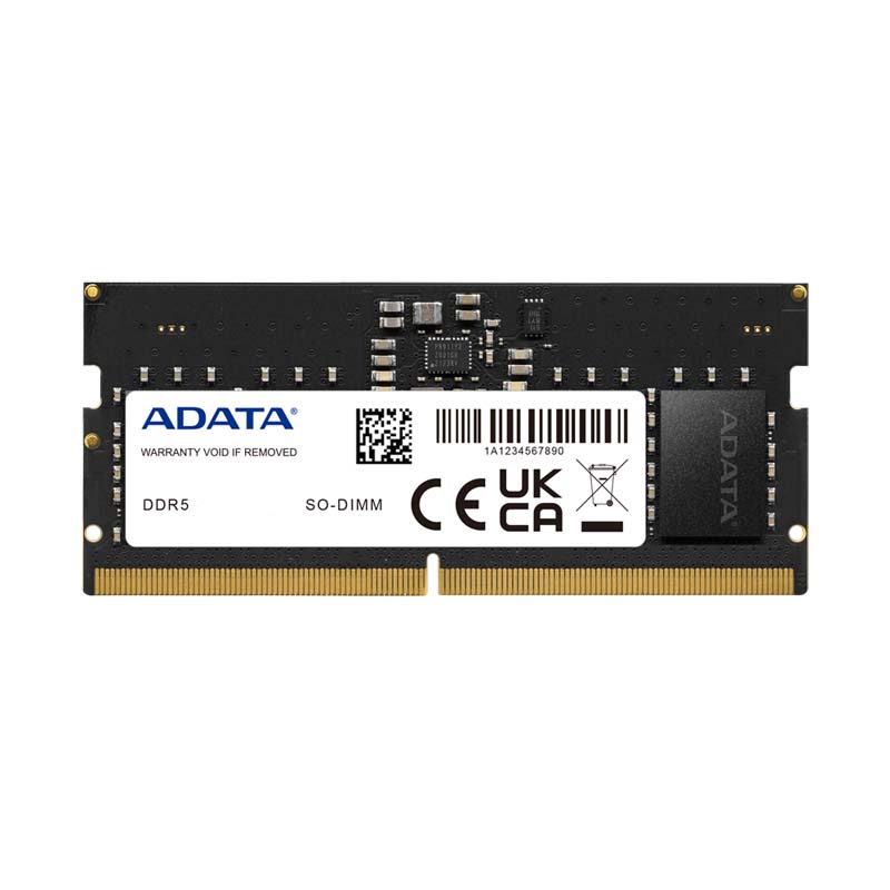 Оперативная память DDR5 8GB ADATA SODIMM 4800MHz, 1.1V, CL40