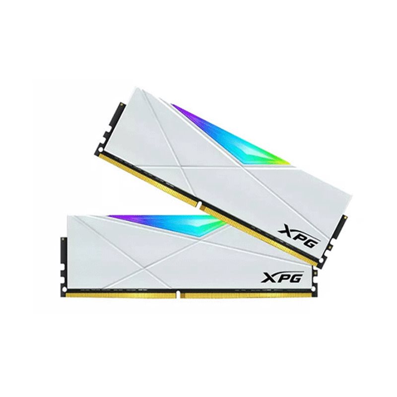 Оперативная память DDR4 16GB(2*8GB) ADATA XPG Spectrix D50 RGB 3600MHz, 1.35V, CL18 BoxWhite (AX4U36008G18I-DW50)
