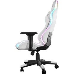 GALAX Gaming Chair GC-02 White, Iron Frame Seat Base, RGB [RG02P4DWY0] 
