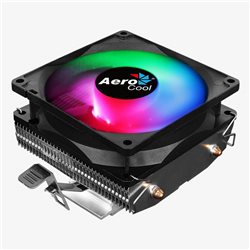 Кулер для процессора Aerocool Air Frost 2 FRGB 3P Intel 115X/775/1200/AM4/AM3+/AM3/AM2+/AM2/FM2/FM1, 110W, 90мм, 1800 об/мин, 25
