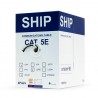 Кабель сетевой SHIP D106 Cat.5e UTP 4x2x1/0.51мм PE 305 м/б (Влагостойкий Для наружных работ)