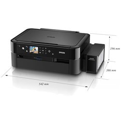 EPSON L850 (Printer A4, 5760x1440dpi Copier, LCD 3,7 inch 1200x2400dpi Scaner A4, 1200x2400dpi Copier, USB 2.0).