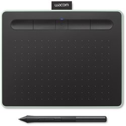 Цифровой графический планшет Wacom Intuos Small CTL4100WLE0, A6, USB, Bluetooth, 4096 Pressure Levels, Pistachio Green+Wacom Pen