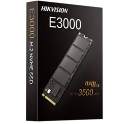 SSD  HIKVISION E3000(STD) 1024G 3D NAND M.2 2280 PCIe NVME Gen3x4 Read / Write: 3476/3137MB