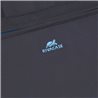 Сумка для ноутбука RivaCase 8037 15.6" Ультра тонкая, черная сумка. Двойная молния. Ручки для транспортировки. Плотный материал,