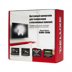 Кронштейн для ТВ и мониторов Deluxe DLMM-1704W R-Series Макс. нагрузка-20 кг Диагональ экрана от 23" до 42" Вращение до 360° Уго