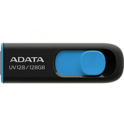 USB Flash ADATA 128GB UV128 USB 3.2 Read up:140Mb/s/Write up:65Mb/s Black-Blue