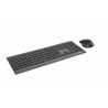 Комплект Клавиатура + Мышь Rapoo 9500M, Беспроводная 2.4G, 1600DPI, Нано-ресивер, Кол-во стандартных клавиш 104, Англ/Рус, Батар