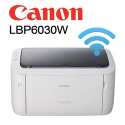 Canon imageCLASS  LBP-6030w Wi-Fi, 600х600 dpi, ч/б, 18 стр/мин, White + USB (кабель)