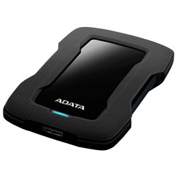 External HDD ADATA 2TB HD330 USB 3.2 Gen1 Read up:135Mb/s/Write up:125Mb/s Black