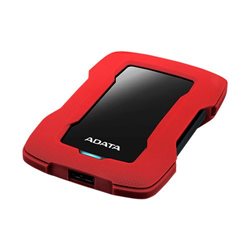 External HDD ADATA 2TB HD330 USB 3.2 Gen1 Read up:135Mb/s/Write up:125Mb/s Red