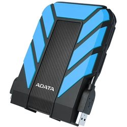 External HDD ADATA 2TB HD710P USB 3.2 Gen1 Read up:120Mb/s/Write up:105Mb/s Blue