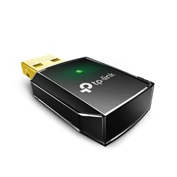 Беспроводной сетевой адаптер Wi-Fi USB TP-LINK Archer T2U AC600 Dual-Band, 433Mbps 5GHz+150Mb/s 2.4GHz, 1 антенна, USB 2.0