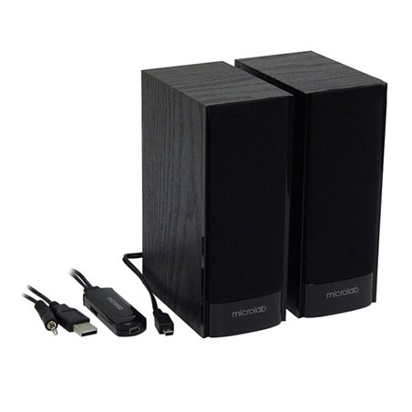 Microlab Speakers B-56 2.0 MDF USB 3W