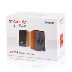 Акустическая система 2.0 Microlab B77BT wooden,  Bluetooth, RMS 32Вт(2х2), 2RCA