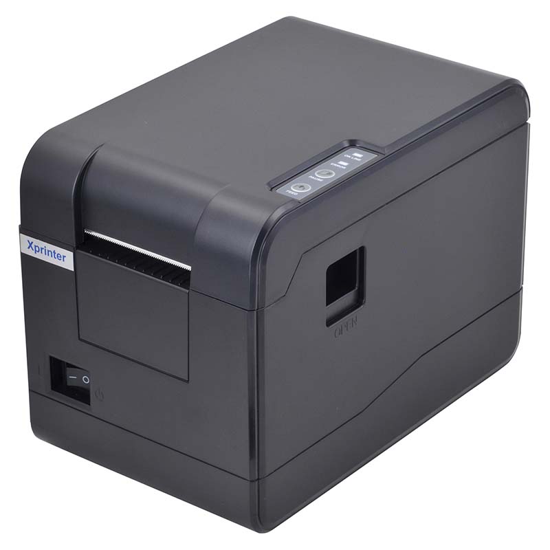 Xprinter XP-233B 2inch direct thermal barcode&Receipt printer USB, Black, 101mm/s, EU plug
