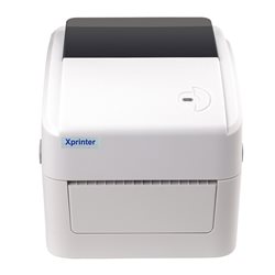 Xprinter XP-420B 4inch direct thermal barcode printer USB+LAN, White, 152mm/s, EU plug